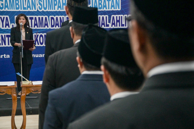 Menteri Komunikasi dan Digital (Menkomdigi) Meutya Hafid melakukan rotasi besar-besaran dengan merombak 80% pejabat pimpinan tinggi pratama (eselon II) dalam tahap kedua restrukturisasi kementerian. Foto: Dok. Komdigi
