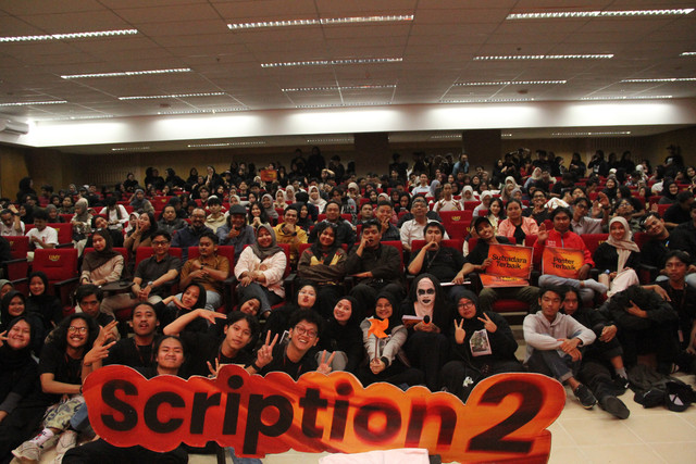 SCRIPTION 2 : Pemutaran dan Apresiasi Karya Film Sinematografi Mahasiswa IK '23 