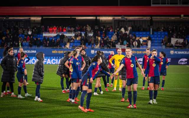 Barcelona Femeni kalah 1-2 dari Levante di pekan lanjutan Liga F atau Liga Spanyol Wanita 2024/25, Minggu (2/2). Foto: FC Barcelona