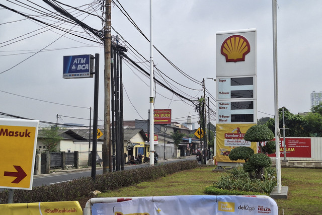 SPBU Shell Lenteng Agung. Foto: Argya D. Maheswara/kumparan 