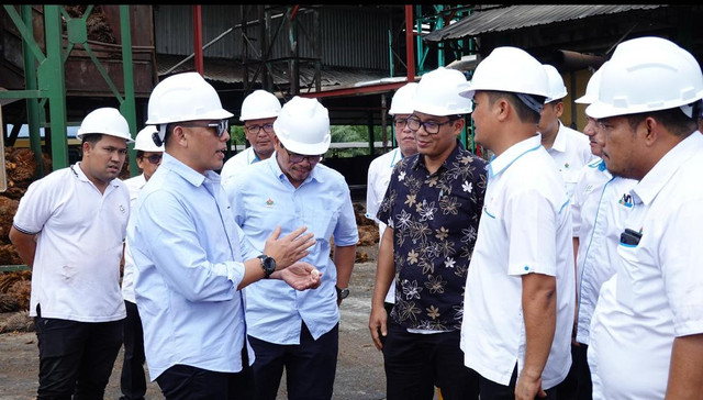 PTPN IV PalmCo dukung wujudukan ketahanan pangan dan energi. Foto: Dok. PTPN XIII