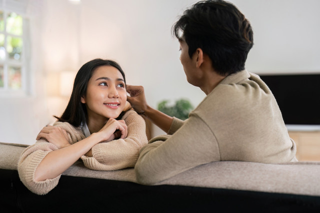 Ilustrasi pasangan bahagia. Foto: Shutterstock