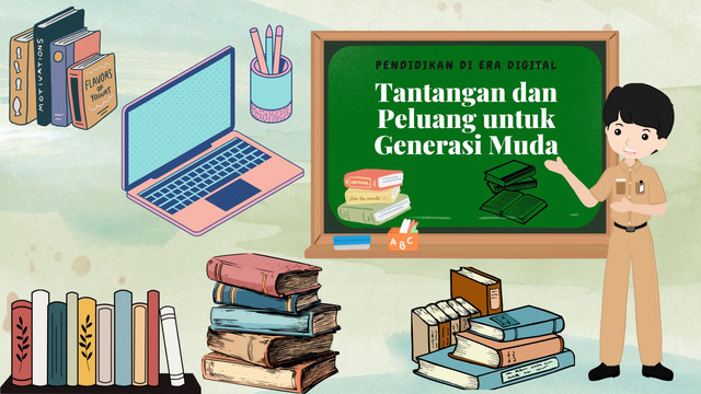 Tantangan Pendidikan di Era Digital (Sumber: Canva)