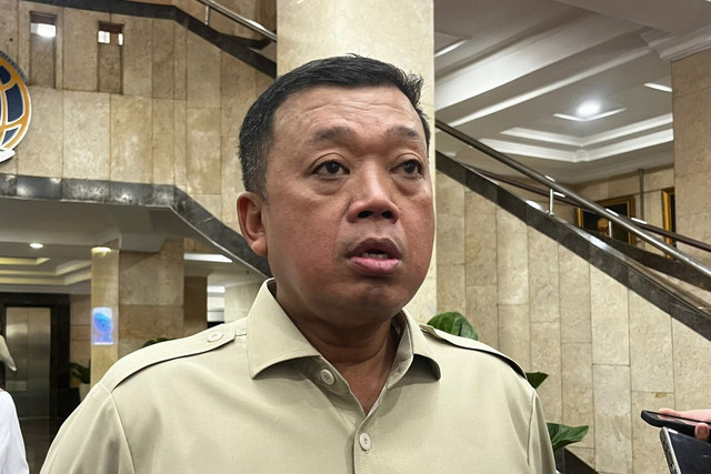 Menteri ATR/BPN Nusron Wahid di kantor ATR/BPN, Jakarta, Rabu (5/2/2025). Foto: Abid Raihan/kumparan