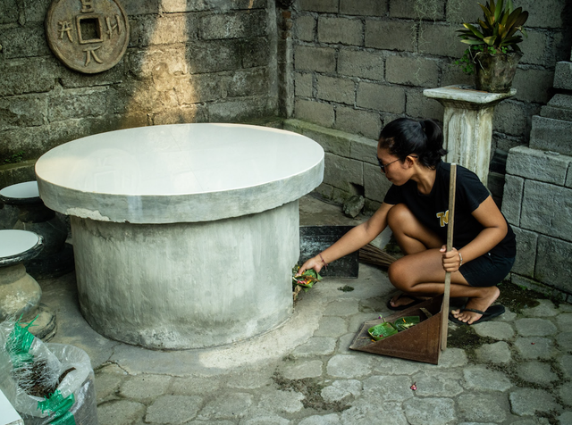 Instalasi Teba Modern di salah satu rumah warga di wilayah Desa Adat Cemenggaon, Gianyar, Bali. (Foto: YRBS, 2024)