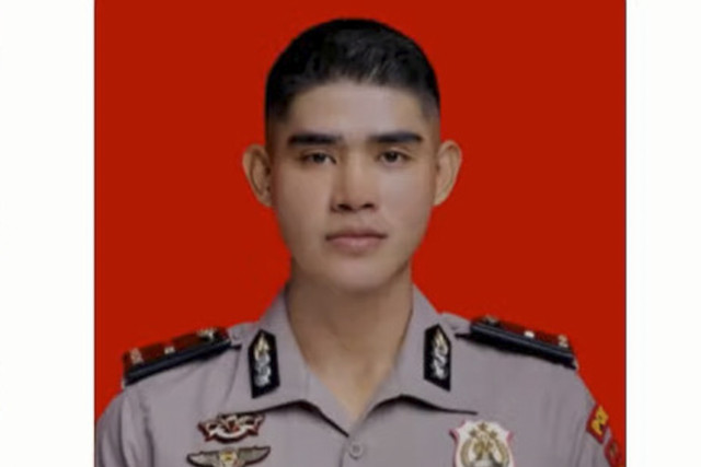 Ipda Yohananda Fajri, anggota Polres Bireuen, Aceh, yang diduga memaksa pacar aborsi. Foto: Dok. TVR Parlemen