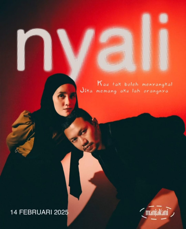 Manjakani akan merilis single 'Nyali' untuk album kedua mereka pada 14 Februari 2025 mendatang. Foto: Dok. Instagram @manjakanimusic