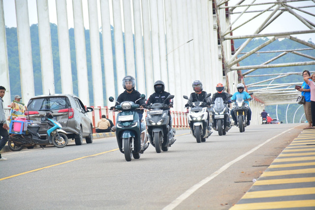 Asmo Kalbar menggelar touring ke Badau dan Ketapang. Foto: Dok. Asmo Kalbar