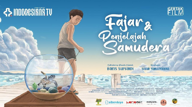 Film pendek garapan sineas Kalbar, Fajar dan Penjelajah Samudera. Foto: Dok. Istimewa