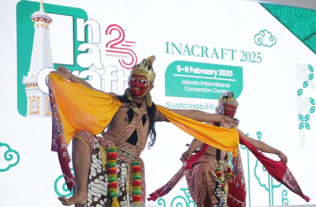 Cultural Perfomance persembahan Pemprov DIY. Foto: Instagram Weareinacraft