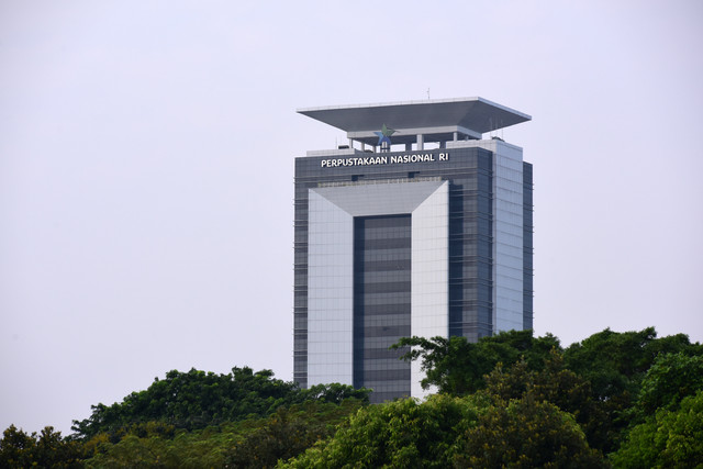 Perpustakaan Nasional. Foto: Ginanjar Rah Widodo/shutterstock