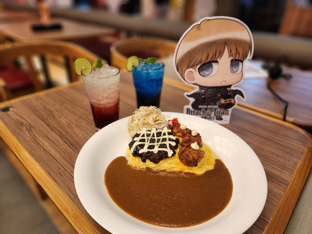 Monster Curry hadirkan menu kolaborasi dengan Attack on Titan. Foto: Ela Nurlaela/kumparan