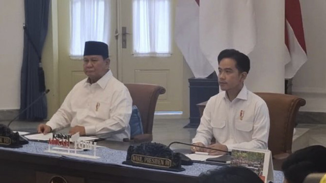 Presiden Prabowo Subianto memimpin sidang Dewan Pertahanan Nasional di Istana Bogor, Jumat (7/2/2025). Foto: Luthfi Humam/kumparan