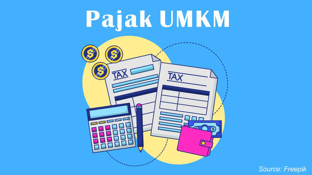 gambar ilustrasi pajak umkm dari freepik  