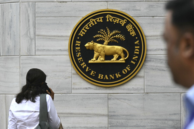 Ilustrasi Reserve Bank of India. Foto: INDRANIL MUKHERJEE/AFP