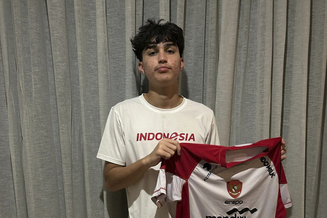 Pemain keturunan Indonesia-Australia di Timnas U-20, Tim Baker. Foto: Dok. Pribadi