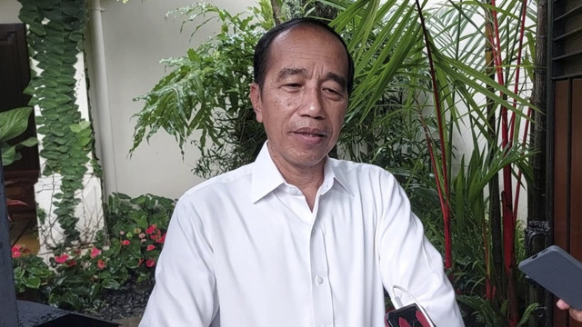 Jokowi ditemui di kediamannya di Solo, Jumat (7/2/2025). Foto: kumparan