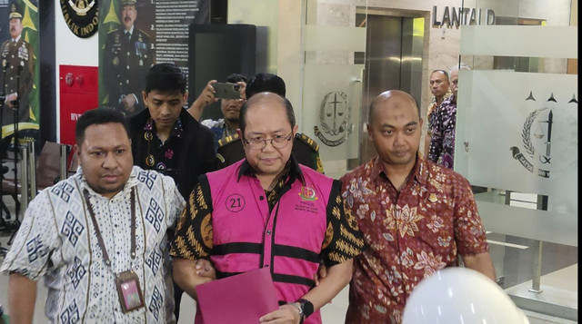 Kejaksaan Agung (Kejagung) menjerat Dirjen Anggaran Kementerian Keuangan, Isa Rachmatarwata, sebagai tersangka dalam kasus dugaan korupsi di PT Asuransi Jiwasraya. Foto: Jonathan Devin/kumparan