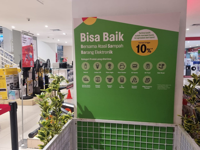 Program BISA BAIK di AZKO Living Plaza AZKO Palembang. Foto : Istimewa