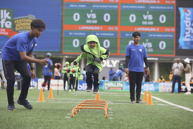 SenengSoccer di MilkLife Soccer Challenge Kudus 2025. Foto: Dok. MilkLife Soccer Challenge