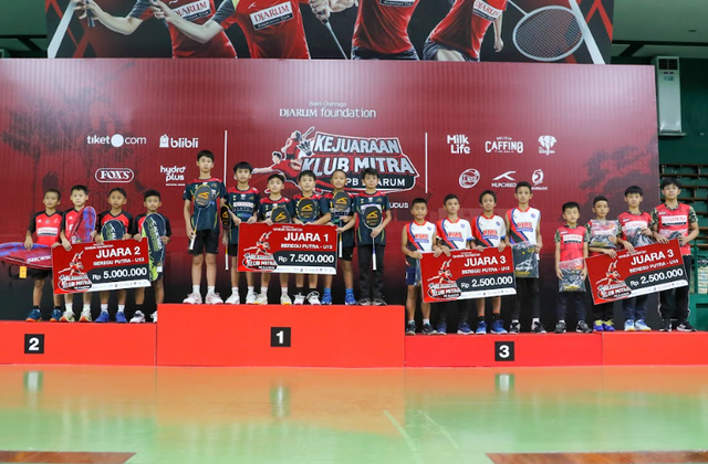 Kejuaraan Klub Mitra PB Djarum 2025 di GOR Djarum, Jati, Kudus, Jawa Tengah, 3-8 Februari 2025. Foto: PB Djarum.