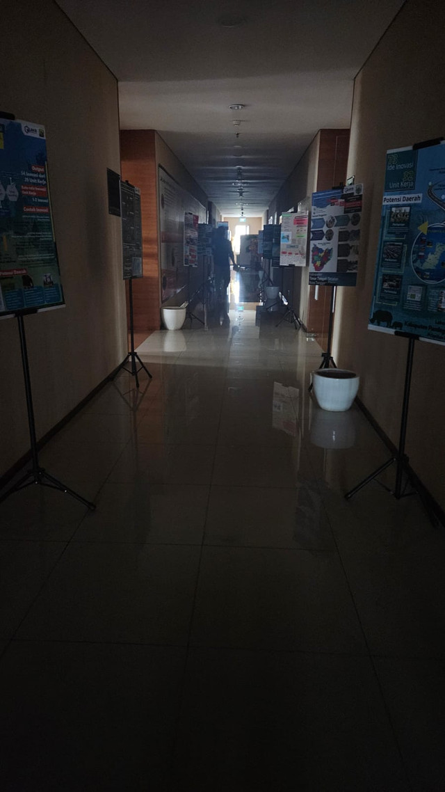 lorong kantor suatu instansi pemerintah Foto: Dok. Pribadi