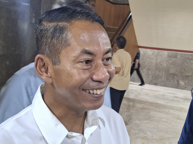 Direktur Utama Bulog, Novi Helmy di Kantor Kementerian Pertanian, Minggu (9/2/2025). Foto: Argya D. Maheswara/kumparan 
