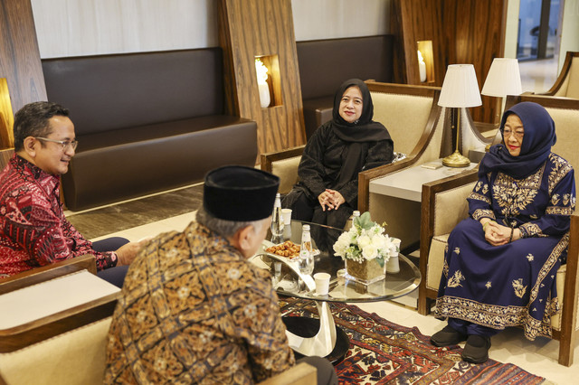 Megawati dan Puan Maharani saat Umrah di Makkah. Foto: Dok. Istimewa