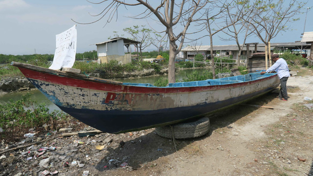 Kapal Tradisional yang kerap digunakan oleh nelayan Indonesia (Sumber: Dokumen Pribadi)