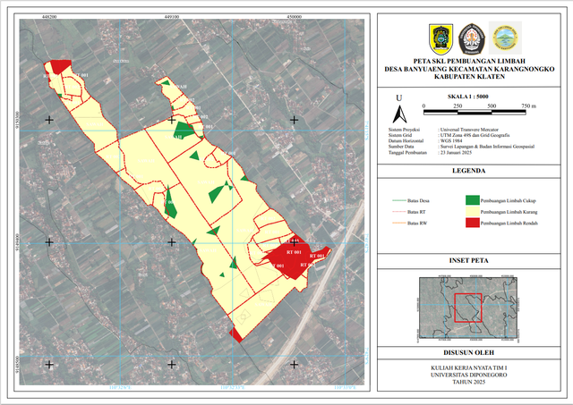 Gambar Analisis Overlay dengan SIG (Sumber: Dokumentasi Pribadi, 2025)