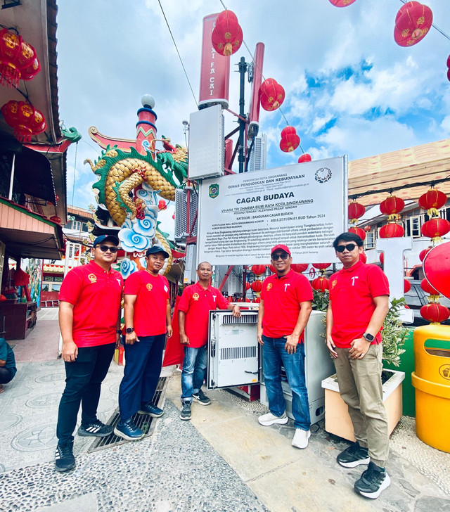 Telkomsel siap mendukung suksesnya perayaan Cap Go Meh di Singkawang dan Pontianak. Foto: Dok. Telkomsel