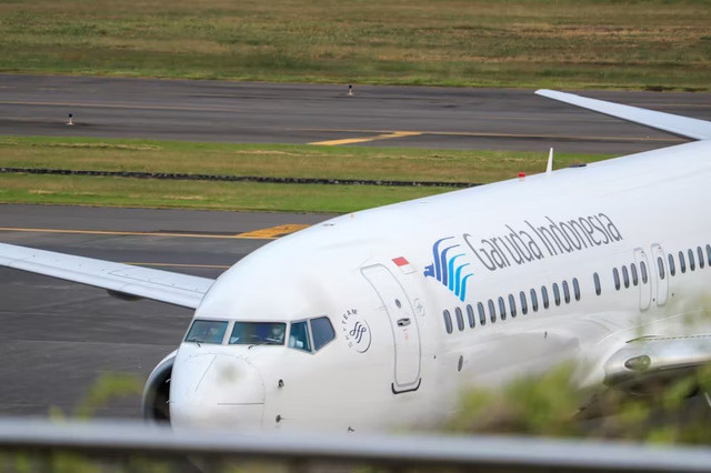 Maskapai dengan bagasi gratis. Foto adalah pesawat Garuda Indonesia. Sumber: Unsplash/Aldrin Rachman Pradana