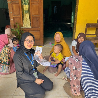 Mahasiswa KKN Tim I UNDIP lakukan penyuluhan dan praktik pembuatan MPASI di Posyandu Desa Jiwan, Kabupaten Klaten, pada Sabtu (18/01/2025)