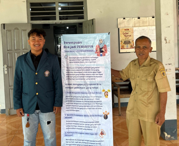 Edukasi peran perempuan dalam tata kelola pemnerintahan yang baik, Jumat (10/02/2025), (Foto: Dok KKN)