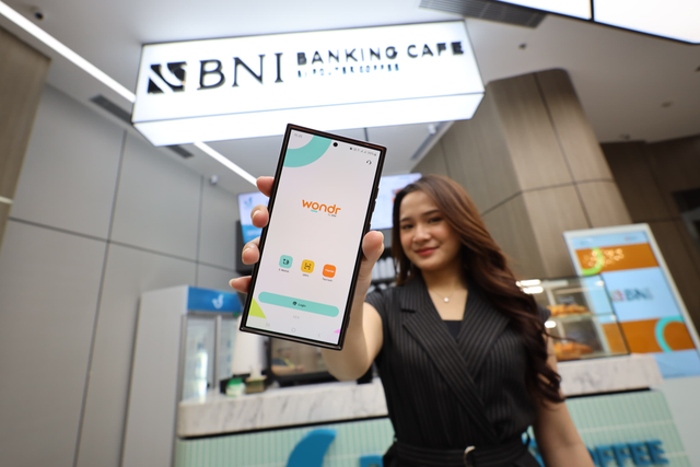 Aplikasi wondr by BNI. Foto: Dok. BNI