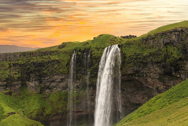 Curug eksotis di Jawa Tengah. Foto hanya ilustrasi, bukan tempat yang sebenarnya. Sumber: Pixabay/nextvoyage