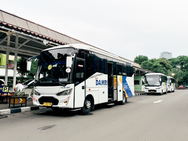 Ilustrasi bus DAMRI. Foto: dok. Damri