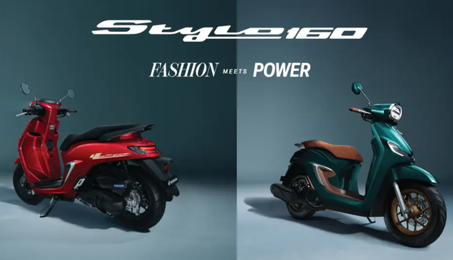 Foto adalah Honda Stylo 160. Sumber foto: astra-honda.com