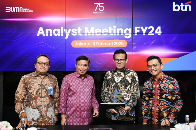 Direksi Bank BTN saat Analyst Meeting 2025 dok: Bank BTN