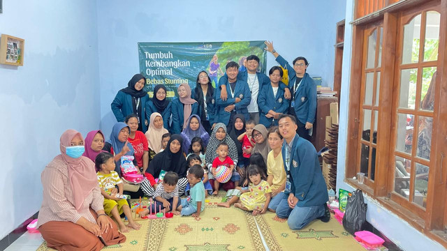 Gambar 1. Dokumentasi Kegiatan Edukasi Stunting