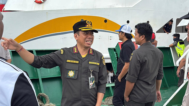 Kepala Balai Karantina Hewan, Ikan, dan Tumbuhan Sulawesi Utara (Karantina Sulut), I Wayan Kertanegara