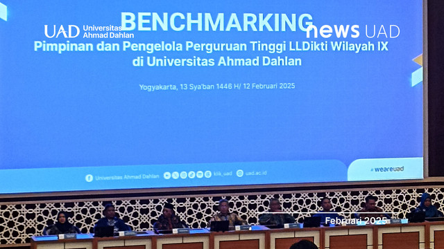 Benchmarking LLDikti IX di UAD (Dok. Faiq)