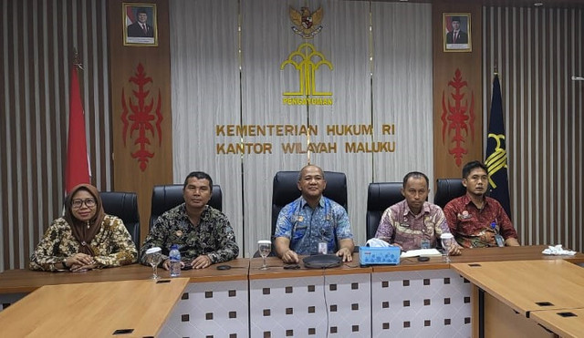 Kanwil Kemenkum Maluku Ikuti Rapat Koordinasi Aplikasi e-Harmonisasi