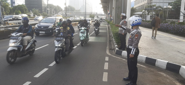 Tim Pemecah Kemacetan Polda Metro Jaya. Foto: Dok. Istimewa