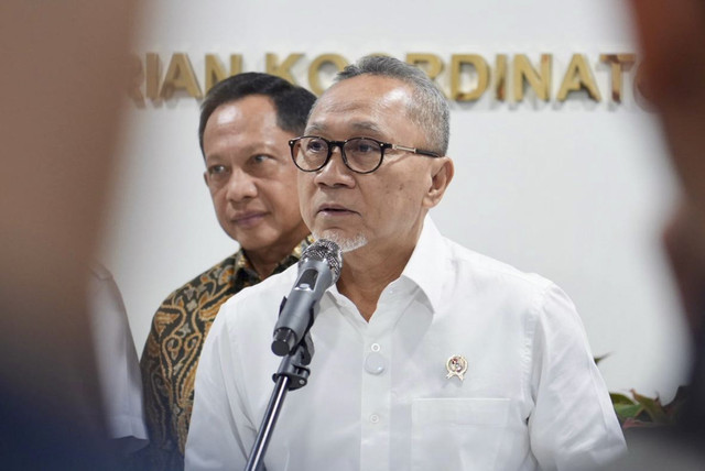 Menko Pangan Zulhas usai Rapat Koordinasi Terbatas (Rakortas) di Kantor Kemenko Bidang Pangan, Jakarta, Kamis (13/2/2025). Foto: Dok. Kemenko Pangan