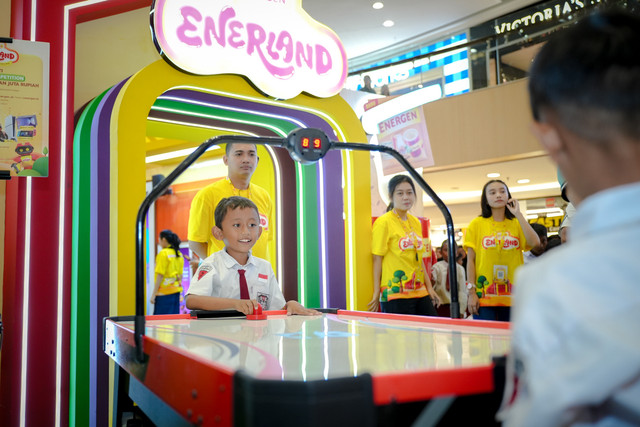 Enerland hadir di Surabaya untuk memberikan kegiatan edukasi interaktif bagi ibu dan anak. Foto: dok. Energen