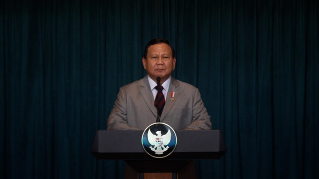 Presiden Prabowo Subianto dalam acara World Government Summit 2025 yang dilakukan secara daring, Kamis (13/2/2025). Foto: Tim Media Prabowo Subianto