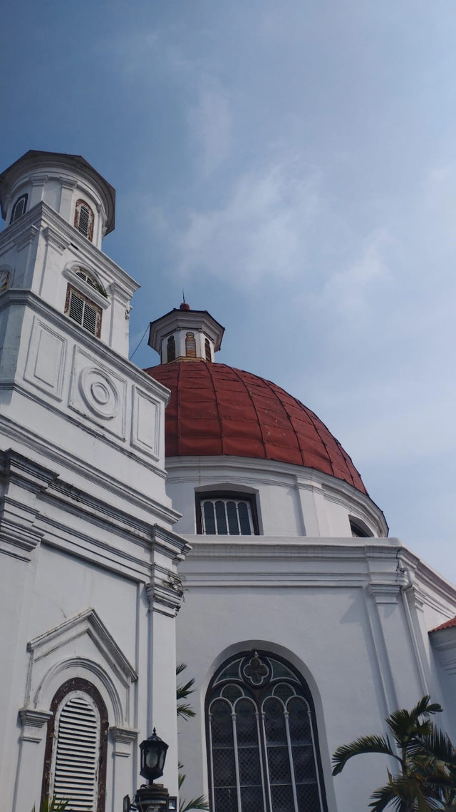 Arsitektur Gereja Blenduk. Foto: Dok. Istimewa