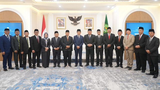 Muchlis M. Hanafi Dilantik Sebagai Direktur Pelayanan Haji Luar Negeri