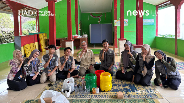 KKN UAD Wujudkan Pengelolaan Sampah di Dusun Bulu (Dok. KKN UAD)